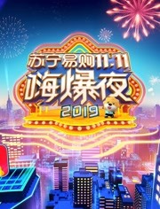 2019湖南卫视苏宁易购11.11嗨爆夜海报剧照