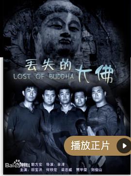 丢失的大佛海报剧照