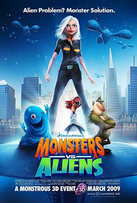 大战外星人Monstersvs.Aliens海报剧照
